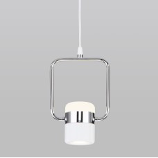 Накладной потолочный светодиодный светильник 50165/1 LED хром/белый