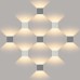 Winner серый уличный настенный светодиодный светильник 1548 TECHNO LED