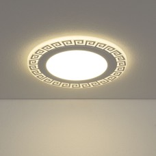 Встраиваемый потолочный светодиодный светильник DSS002 12+6W 4200K