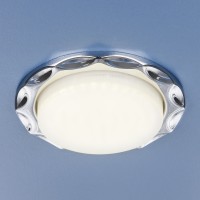 Встраиваемый точечный светильник 1064 GX53 SL серебро