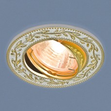 Точечный светильник 713 MR16 WH/GD белый/золото