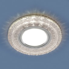 Встраиваемый точечный светильник с LED подсветкой 2225 MR16 CL прозрачный