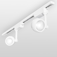 Трековый светодиодный светильник для однофазного шинопровода Oriol белый 12W 4200K LTB48