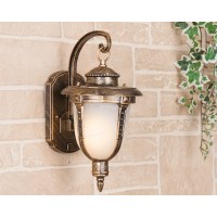 Atlas D черное золото уличный настенный светильник GLYF-2010D