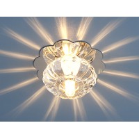 Точечный светильник 847 G4 CH/CL хром/прозрачный