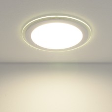 Встраиваемый потолочный светодиодный светильник DLKR200 18W 4200K белый