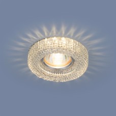 Встраиваемый потолочный светильник с LED подсветкой 2213 MR16 CL прозрачный