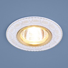 Встраиваемый светильник 7010 MR16 WH/GD белый/золото