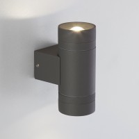 Sokar графит уличный настенный светодиодный светильник 1605 TECHNO LED