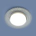 Встраиваемый точечный светильник с LED подсветкой 3027 GX53 CL прозрачный Встраиваемый точечный светильник с LED подсветкой 3027 GX53 CL прозрачный