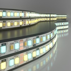 Светодиодная лента Лента светодиодная 24V 16W 240Led 2835+2835 IP20 MIX теплый белый/холодный белый, 5м Светодиодная лента Лента светодиодная 24V 16W 240Led 2835+2835 IP20 MIX теплый белый/холодный белый, 5м