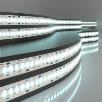 Светодиодная лента Лента светодиодная 24V 24W 240Led 2835 IP20 холодный белый, 5м Светодиодная лента Лента светодиодная 24V 24W 240Led 2835 IP20 холодный белый, 5м