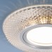 Встраиваемый потолочный светильник со светодиодной подсветкой 2238 MR16 CL прозрачный