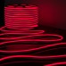 Светодиодный гибкий неон LS001 220V 9.6W 120Led 2835 IP67 односторонний красный