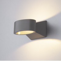 Blinc серый уличный настенный светодиодный светильник 1549 TECHNO LED