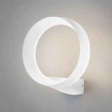 Уличный настенный светодиодный светильник Ring IP54 1710 TECHNO LED белый Уличный настенный светодиодный светильник Ring IP54 1710 TECHNO LED белый