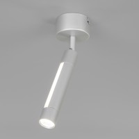 Настенно-потолочный светодиодный светильник 20084/1 LED серебро Настенно-потолочный светодиодный светильник 20084/1 LED серебро