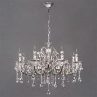 Подвесная люстра с хрусталем 230/8 Strotskis Подвесная люстра с хрусталем 230/8 Strotskis