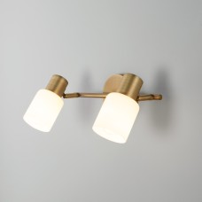 Настенный светильник с поворотными плафонами 20089/2 бронза
