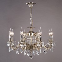 Люстра с хрусталем 212/8 Strotskis Люстра с хрусталем 212/8 Strotskis