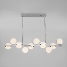 Подвесной светодиодный светильник с пультом управления 90173/10 хром