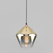 Подвесной светильник со стеклянным плафоном 50198/1 золото