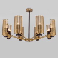 Люстра в стиле лофт 70139/8 латунь