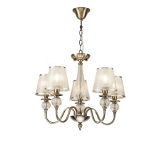 FR2685PL-05BZ Люстра Inessa Classic Freya FR2685PL-05BZ Люстра Inessa Classic Freya