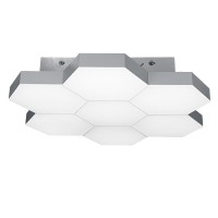 750072 (MX13003032-7А) Люстра потол FAVO LED-35W 1680LM Silver 3000K (в комплекте) 750072 (MX13003032-7А) Люстра потол FAVO LED-35W 1680LM Silver 3000K (в комплекте)