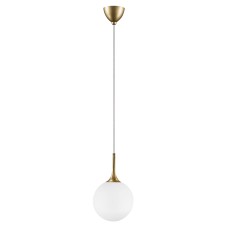 813022 (MD5086-1JS) Подвес GLOBO 1х40W E14 gold/white (в комплекте) 813022 (MD5086-1JS) Подвес GLOBO 1х40W E14 gold/white (в комплекте)