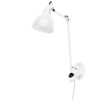 865616 (MВ1201802-1А) Бра LOFT 1х40W E14 БЕЛЫЙ (в комплекте)