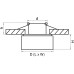 070242 Светильник ARTICO QUA LED 5W 400LM ХРОМ/ПРОЗРАЧНЫЙ/МАТОВЫЙ 3000K (в комплекте)