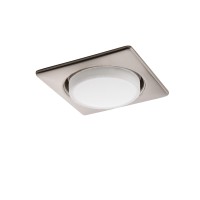 212125 Светильник TENSIO Q GX53 H4 220V SQUARE SATIN CHROME (в комплекте)