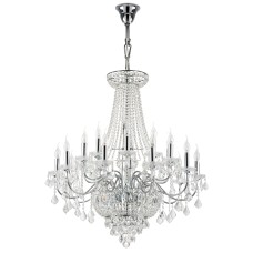 700294 (MD000008-29) Люстра подвесная CLASSIC 29х60W E14 ХРОМ (в комплекте)