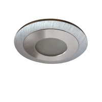 212171 Светильник LEDDY CYL LED 3W 240LM АЛЮМИНИЙ 4000K в стену в подрозетник с трансф (в комплекте)