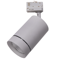 303594 Светильник для 3-фазного трека CANNO LED 35W 2240LM 45G СЕРЫЙ 4000K IP20 (в комплекте)