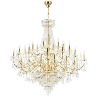 700512 (MD00071-51) 3 КОР!!! Люстра подвесная CLASSIC 51х60W E14 ЗОЛОТО (в комплекте)