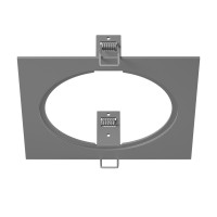 217819 Рамка INTERO 111 QUADRO СЕРЫЙ (в комплекте)