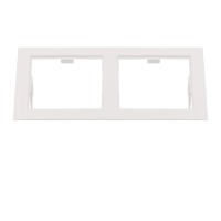 214526 Рамка DOMINO Double QUADRO MR16 БЕЛЫЙ (в комплекте) 214526 Рамка DOMINO Double QUADRO MR16 БЕЛЫЙ (в комплекте)