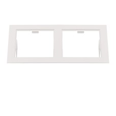 214526 Рамка DOMINO Double QUADRO MR16 БЕЛЫЙ (в комплекте) 214526 Рамка DOMINO Double QUADRO MR16 БЕЛЫЙ (в комплекте)