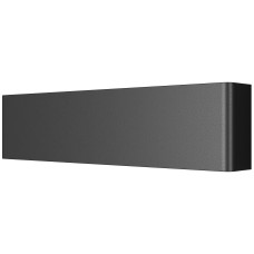 810517 Бра FIUME LED 10W 950LM Matt black 3000K (в комплекте)
