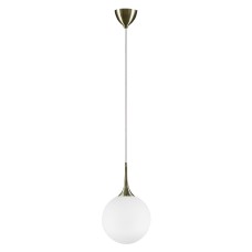 813031 (MD5087-1EB) Подвес GLOBO 1х40W E14 electroplating bronze/white (в комплекте) 813031 (MD5087-1EB) Подвес GLOBO 1х40W E14 electroplating bronze/white (в комплекте)
