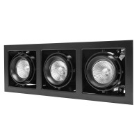 214038 Светильник CARDANO 16Х3 MR16/HP16 ЧЕРНЫЙ (в комплекте) 214038 Светильник CARDANO 16Х3 MR16/HP16 ЧЕРНЫЙ (в комплекте)