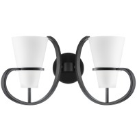 733627 (SB1354/2) Бра FIACOLLA 2х40W E14 ЧЕРНЫЙ/БЕЛЫЙ (в комплекте) 733627 (SB1354/2) Бра FIACOLLA 2х40W E14 ЧЕРНЫЙ/БЕЛЫЙ (в комплекте)