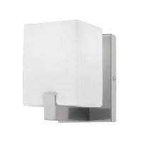 805610 (MB758-1) Светильник настенный QUBICA 1х40W E14 13см НИКЕЛЬ/БЕЛЫЙ (в комплекте) 805610 (MB758-1) Светильник настенный QUBICA 1х40W E14 13см НИКЕЛЬ/БЕЛЫЙ (в комплекте)