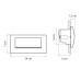 383572 Светильник ESTRA LED 5W 200LM 120G ЧЕРНЫЙ 3000K IP55 (в комплекте) 383572 Светильник ESTRA LED 5W 200LM 120G ЧЕРНЫЙ 3000K IP55 (в комплекте)