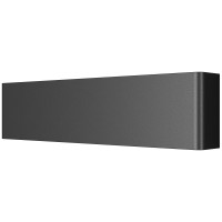 810617 Бра FIUME LED 10W 950LM Matt black 4000K (в комплекте)
