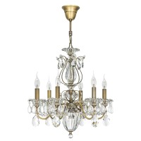 790061 (MD300027-6) Люстра SCHON 6x60W E14 Bronze (в комплекте)