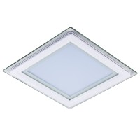 212022 Светильник ACRI QUA LED 18W 1250LM БЕЛЫЙ/ПРОЗРАЧНЫЙ 3000K (в комплекте)