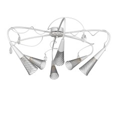 711060 (SX1105/6) Люстра AEREO 6х25W G9 WHITE (в комплекте)